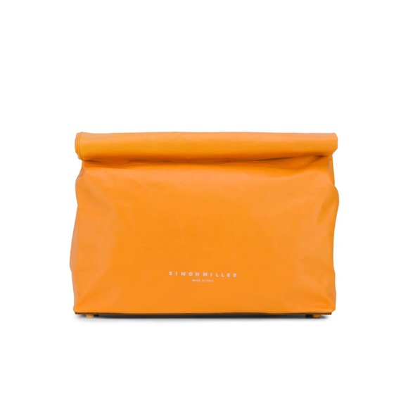 Simon Miller Handbags - Simon Miller Lamb Leather Sack clutch